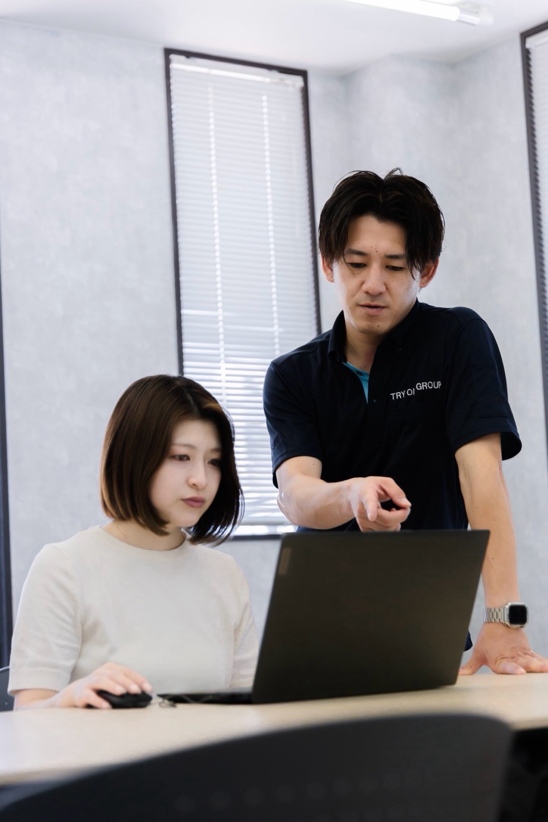 お話を伺う担当者